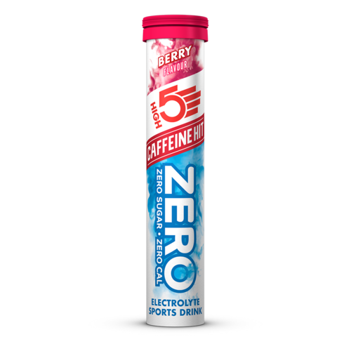 HIGH5 ZERO Electrolyte Sports Drink Caffeine HIT Berry (20 tablettia)