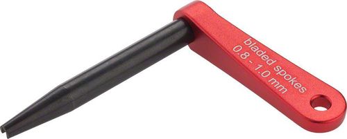 DT Swiss Spoke Holder 0,8-1,0 mm Bladed, Red
